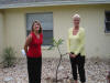 Mom & Ali at Thanksgiving at Mom's place