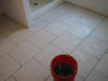 After the initial grouting