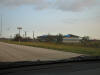 Tons of places had blue tarp covered roofs.  All the highway signs were gone